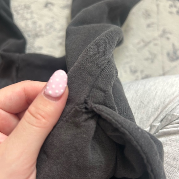 *Flawed* John Galt (Brandy Melville) Cuffed Sweatpants - Picture 2 of 5